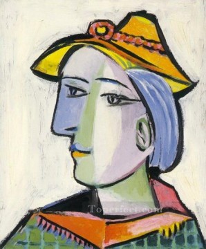 Marie Therese Walter with a hat 1936 Pablo Picasso Oil Paintings